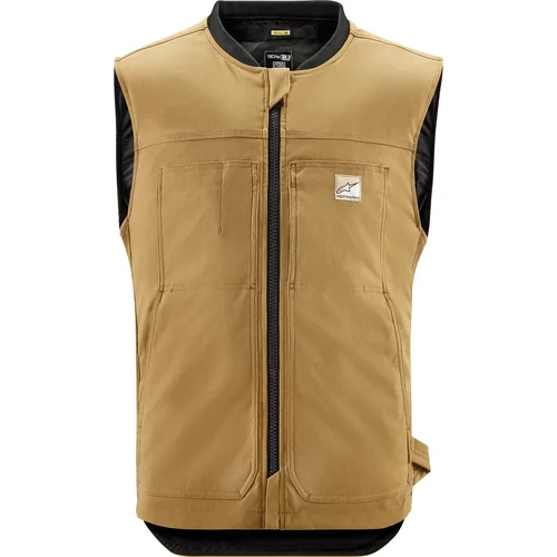 Airbagová vesta TECH-AIR®3 V2 CANVAS systém ALPINESTARS 6505125-86-M (béžová, veľkosť M)