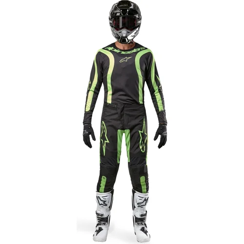 Čierna/žltá fluo dres FLUID LURV, veľkosť M) /ALPINESTARS/ - obr. 2