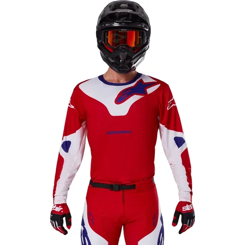 Dres RACER VEIL, (červená/biela, veľkosť L) /ALPINESTARS/ - obr. 7
