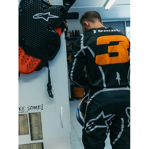Čierna/strieborná dres FLUID APEX V2, veľkosť L) /ALPINESTARS/ - obr. 4