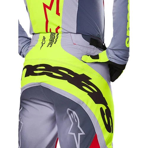 Nohavice TECHSTAR MELT (červená/sivá, veľkosť 36) /ALPINESTARS/ - obr. 8