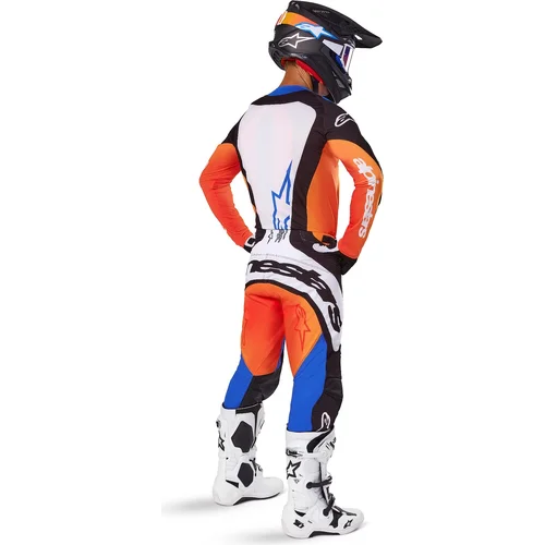 Nohavice TECHSTAR MELT (oranžová/modrá, veľkosť 34) /ALPINESTARS/ - obr. 4