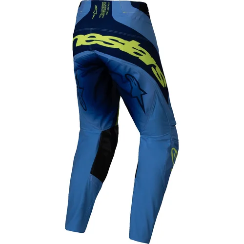 Nohavice TECHSTAR MELT (žltá fluo/modrá, veľkosť 32) /ALPINESTARS/ - obr. 1
