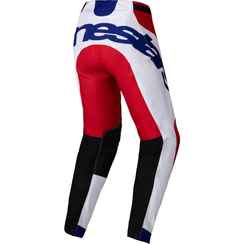 Nohavice RACER VEIL (červená/biela, veľkosť 40) /ALPINESTARS/ - obr. 1