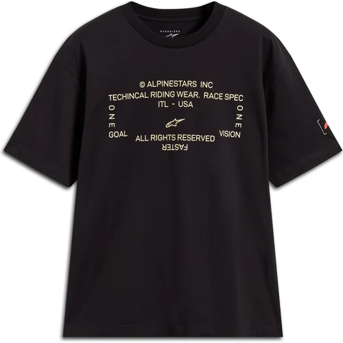 Tričko infinity oversized CSF ALPINESTARS 1236-72302-10-L (čierna, veľkosť L)