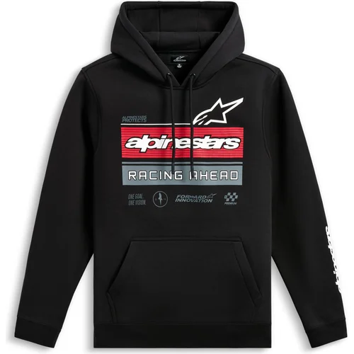 Mikina HARKEN HOODIE ALPINESTARS 1235-51400-10-M (čierna, veľkosť M)