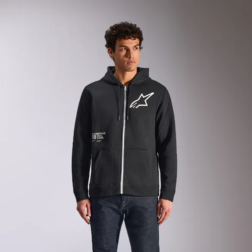 Mikina transverse hoodie (čierna, veľkosť L) /ALPINESTARS/ - obr. 3