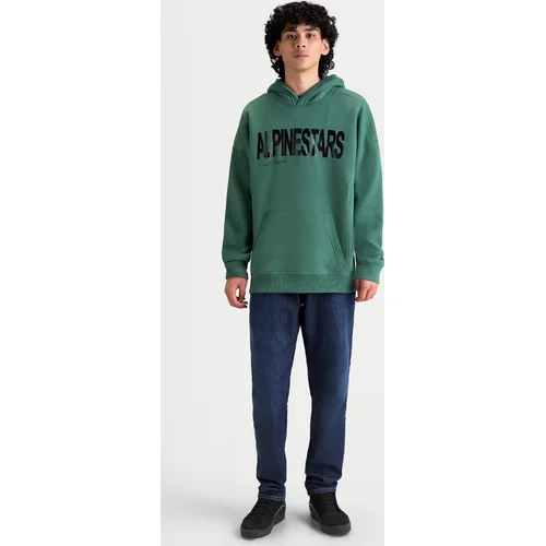 Mikina shaw oversized hoodie (zelená, veľkosť L) /ALPINESTARS/ - obr. 2