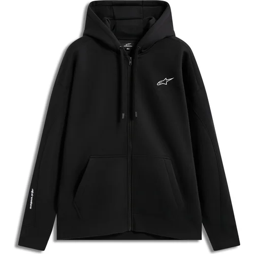 Mikina entity oversized hoodie ALPINESTARS 1236-53902-10-XL (čierna, veľkosť XL)