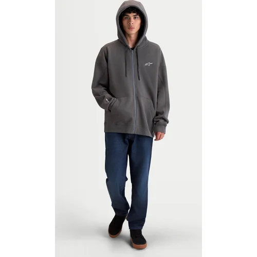 Mikina entity oversized hoodie (tmavosivá, veľkosť L) /ALPINESTARS/ - obr. 3