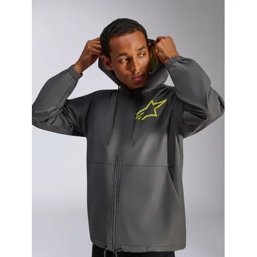 Bunda speeder chromium windbreaker (sivá/žltá fluo, veľkosť M) /ALPINESTARS/ - obr. 10
