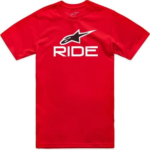 Tričko RIDE 4.0 CSF ALPINESTARS 1214-73112-321-2XL (červená/biela/čierna, veľkosť 2XL)