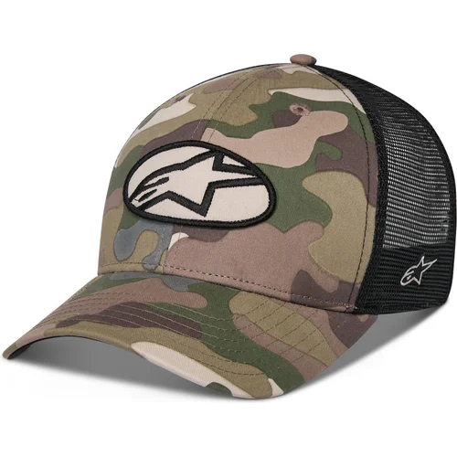 Zelená camo/čierna) ALPINESTARS 1216-81110-6713-TU šiltovka OBLIQUE CAMO TRUCKER