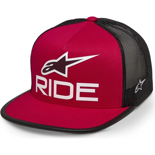Červená/čierna/biela) ALPINESTARS 1214-81711-3112-TU šiltovka RIDE 4.0 TRUCKER