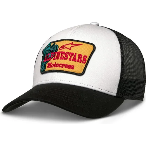 Biela/čierna) ALPINESTARS 1244-81610-2010-TU šiltovka HARDWARE TRUCKER