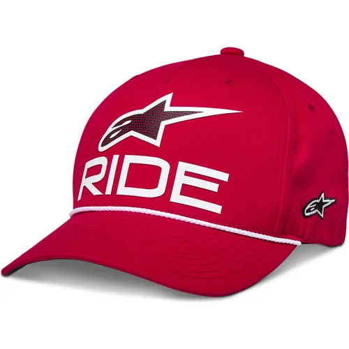 Červená/biela/čierna) ALPINESTARS 1235-81440-321-OS šiltovka RIDE COMP SNAPBACK