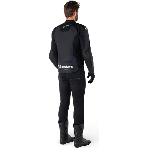 Bunda FASTER 3 (čierna/biela, veľkosť 54) /ALPINESTARS/ - obr. 5