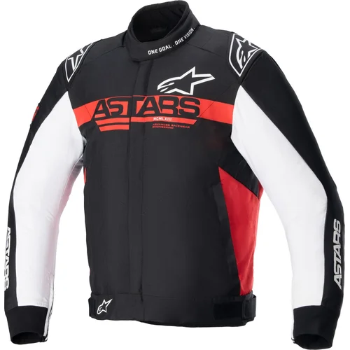 Bunda MONZA SPORT ALPINESTARS 3306723-1342-XXL (čierna/červená/biela, veľkosť 2XL)