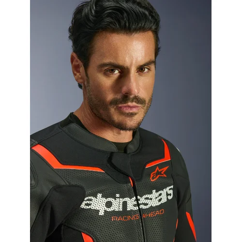 Bunda GP force V2 airflow (čierna/červená fluo/biela, veľkosť 52) /ALPINESTARS/ - obr. 14