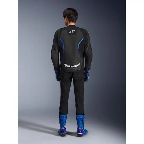 Bunda GP force V2 airflow (čierna/metalická modrá, veľkosť 54) /ALPINESTARS/ - obr. 4