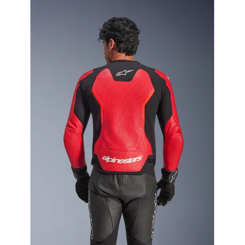 Bunda GP force V2 airflow (červená fluo/čierna/biela, veľkosť 56) /ALPINESTARS/ - obr. 7
