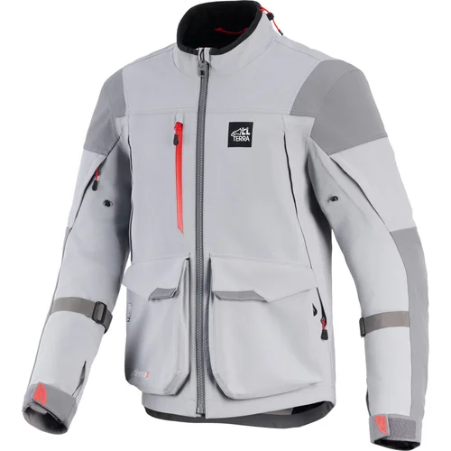 Bunda maxdura drystar XF ALPINESTARS 3201226-9317-XXL (svetlosivá/tmavosivá, veľkosť 2XL)