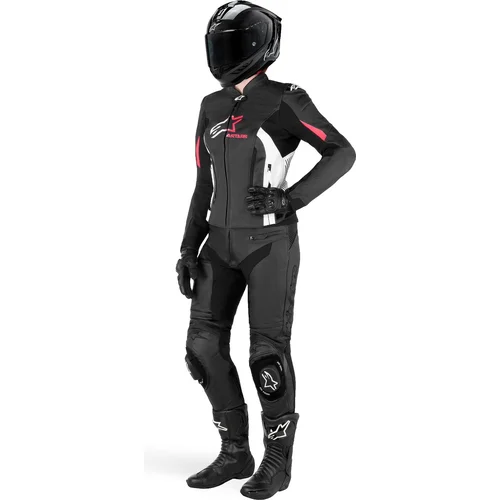 Bunda stella GP plus 4 (čierna/biela/ružová, veľkosť 40) /ALPINESTARS/ - obr. 2