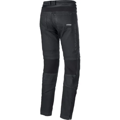 Nohavice džínsy COMPASS PRO RIDING, (čierna, veľkosť 40) /ALPINESTARS/ - obr. 1