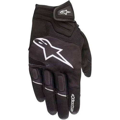 Rukavice ATOM ALPINESTARS 3574018-12-L (čierna/biela, veľkosť L)