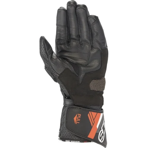 Rukavice SP-8 (čierna/červená fluo, veľkosť M) /ALPINESTARS/ - obr. 1