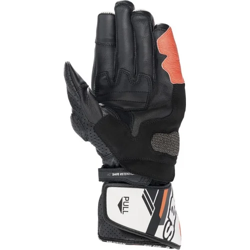 Rukavice SP-8 (biele/červené fluo/čierne, veľkosť 2XL) /ALPINESTARS/ - obr. 1