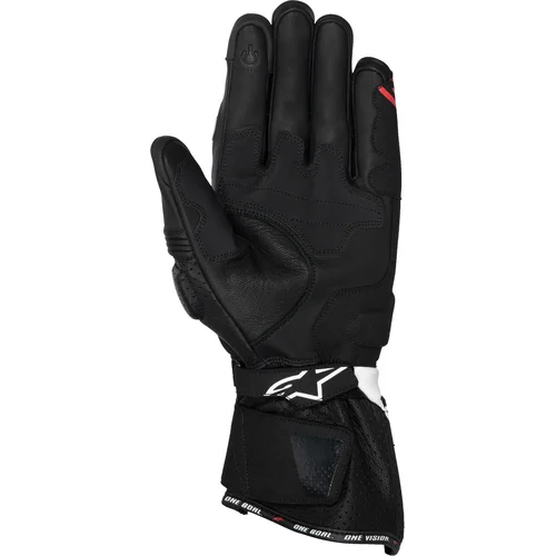 Rukavice SP-3 (čierna/biela/červená fluo, veľkosť L) /ALPINESTARS/ - obr. 1