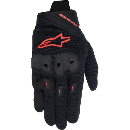 Rukavice STELLA SP X 1 ALPINESTARS 3580625-1030-S dámske, (čierna/červená fluo, veľkosť S)