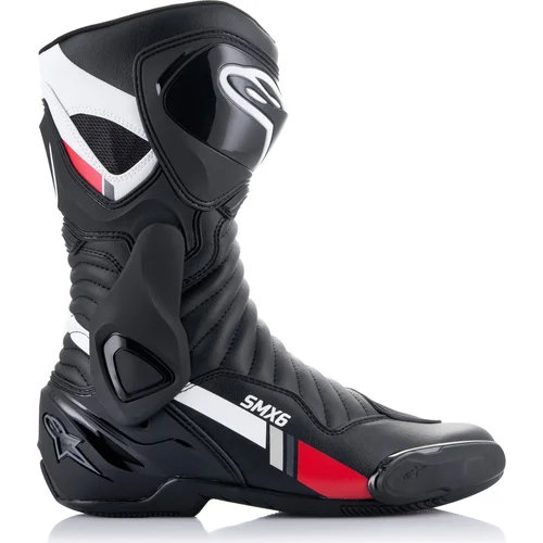 Topánky S-MX 6 (čierna/biela/sivá/červená, veľkosť 44) /ALPINESTARS/ - obr. 1