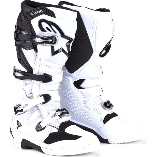 Topánky TECH 7 ALPINESTARS 2012025-21-11 (biela/čierna, veľkosť 45,5)