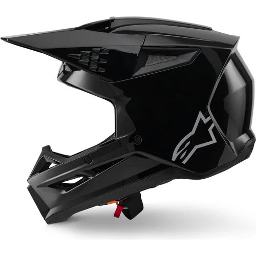 Prilba S-M3 SOLID 8300426-1180-XL (čierna, veľkosť XL) /ALPINESTARS/ - obr. 1