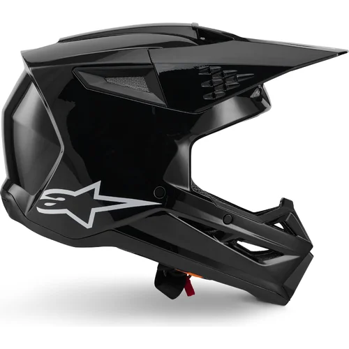 Prilba S-M3 SOLID 8300426-1180-XL (čierna, veľkosť XL) /ALPINESTARS/ - obr. 4