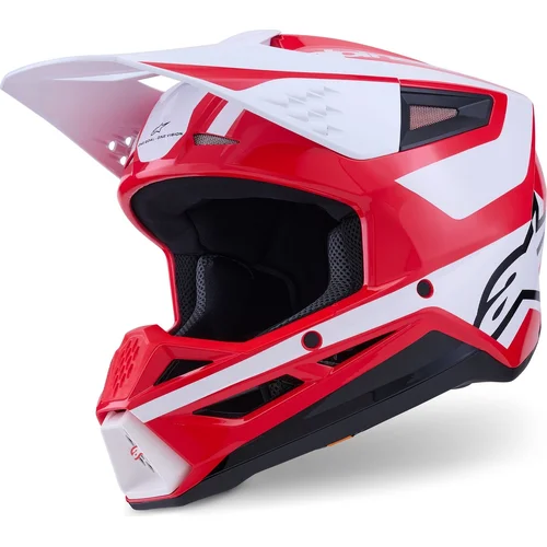 Prilba S-M3 HEAT ALPINESTARS 8300926-3126-L (červená/biela/čierna, veľkosť L)