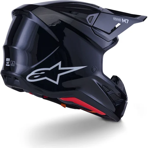 Prilba supertech S-M7 solid 8301326-1180-S (čierna, veľkosť S) /ALPINESTARS/ - obr. 3