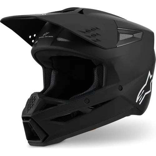Prilba S-M3 SOLID 8300426-110-XXL (čierna matná, veľkosť 2XL) /ALPINESTARS/