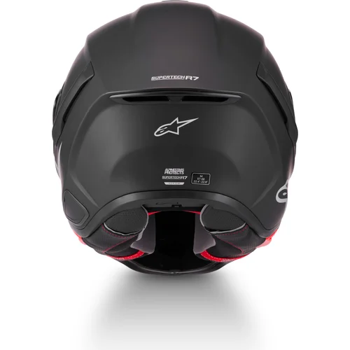 Prilba S-R7 SOLID 8202026-110-L (čierna matná, veľkosť L) /ALPINESTARS/ - obr. 9