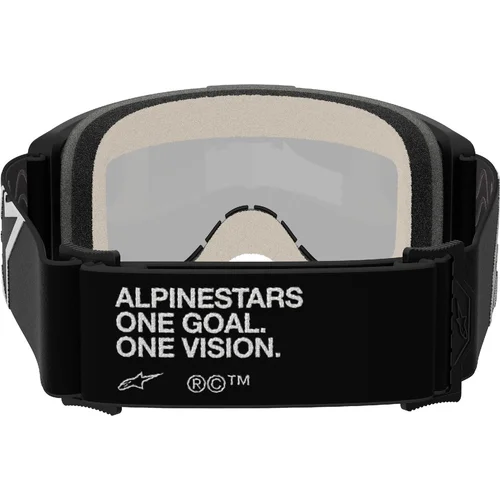 Okuliare VISION 5 CORP (čierna, zrkadlové strieborné plexi) /ALPINESTARS/ - obr. 2