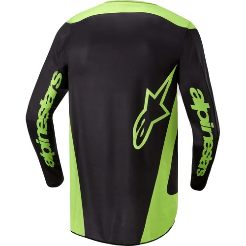Čierna/žltá fluo dres FLUID LURV, veľkosť M) /ALPINESTARS/ - obr. 1