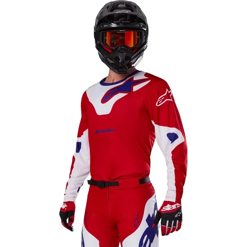 Dres RACER VEIL, (červená/biela, veľkosť L) /ALPINESTARS/ - obr. 8
