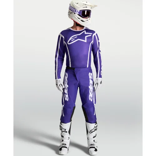Dres FLUID APEX V2, (tmavomodrá/biela, veľkosť L) /ALPINESTARS/ - obr. 7