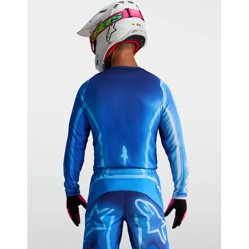 Modrá/svetlomodrá dres FLUID KEPLER, veľkosť S) /ALPINESTARS/ - obr. 7
