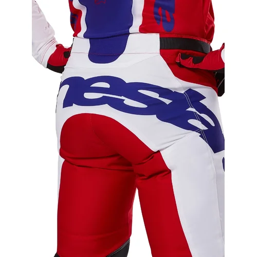 Nohavice RACER VEIL (červená/biela, veľkosť 38) /ALPINESTARS/ - obr. 8