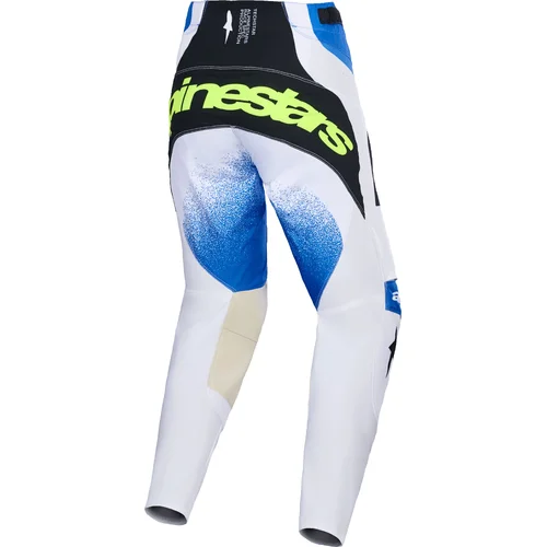 Nohavice TECHSTAR KNIF (modrá/čierna/žltá fluo, veľkosť 34) /ALPINESTARS/ - obr. 1