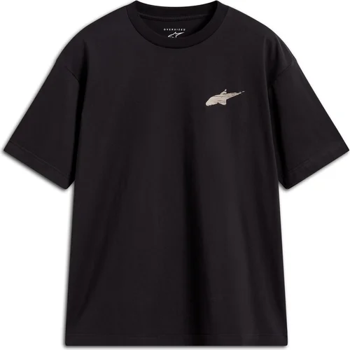 Tričko checkback oversized CSF ALPINESTARS 1236-72312-10-L (čierna, veľkosť L)