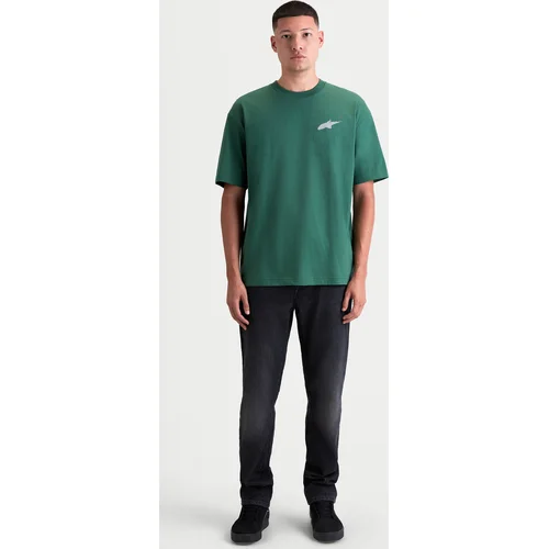 Tričko checkback oversized CSF 1236-72312-60-XL (zelená, veľkosť XL) /ALPINESTARS/ - obr. 3